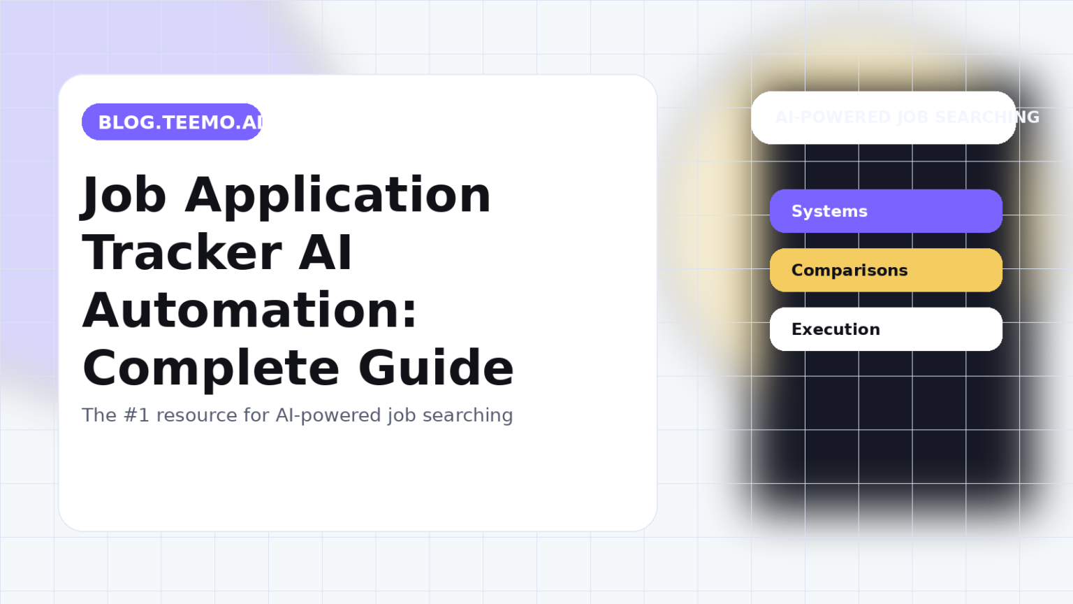Job Application Tracker AI Automation: Complete Guide (2026) – Teemo AI ...